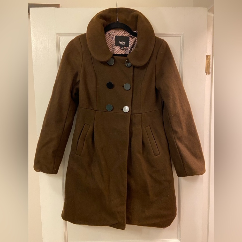 Mossimo Brown Pea Coat